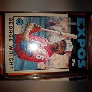 Expos lot. Baseball cards. 4 cards